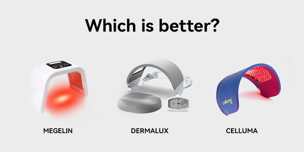2025 Best LED Device: Celluma vs Dermalux vs Megelin