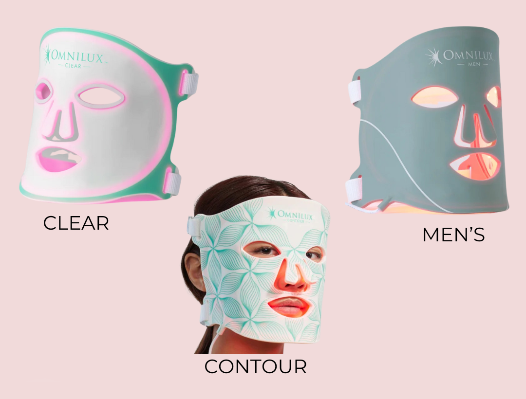 Omnilux Contour vs Clear vs Men Review-Which Omnilux LED Mask Is Better for You?