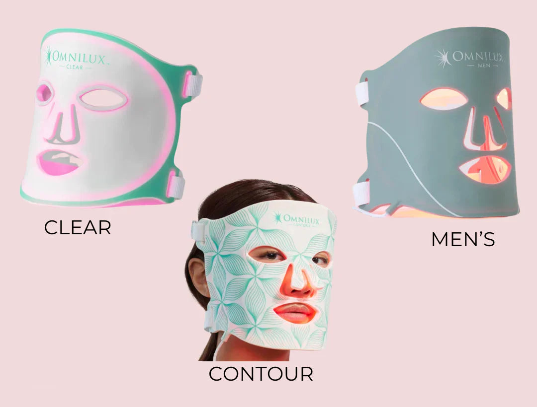 Read Before Buying: Omnilux Clear vs Contour vs Men LED Mask Review