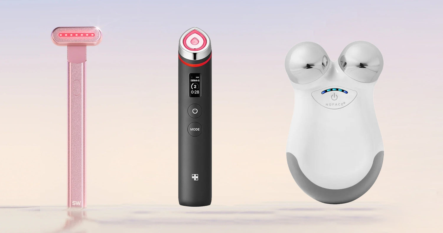 Solawave Wand vs Medicube Booster Pro vs Nuface Mini Device-Which Handheld Device Is Best for You?