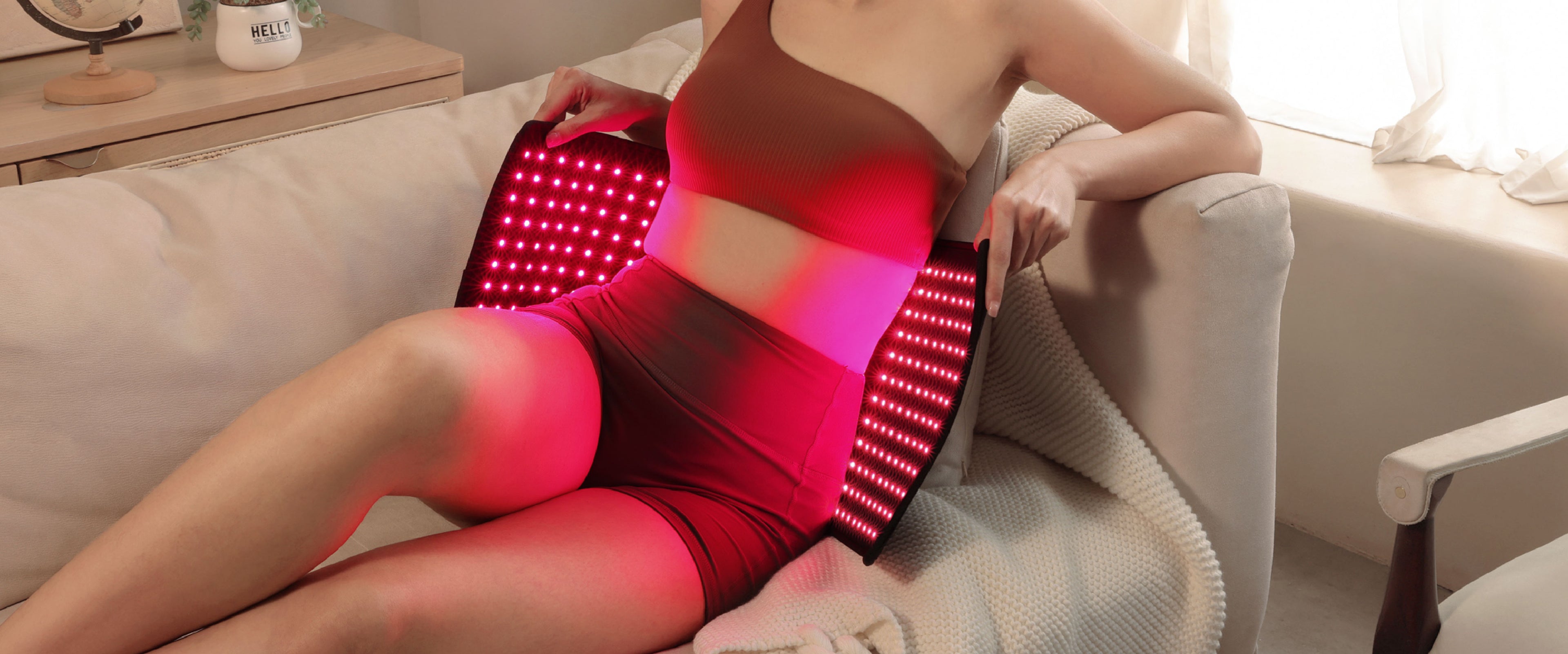LED Contour Belt - Promote  overall wellness with one flexible led red light therapy belt.