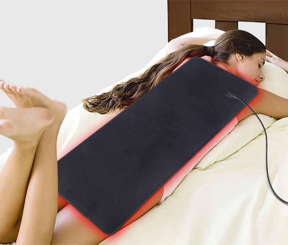 LED Contour Belt - It helps temporarily relieve muscle stiffness and soreness from long flights or road trips