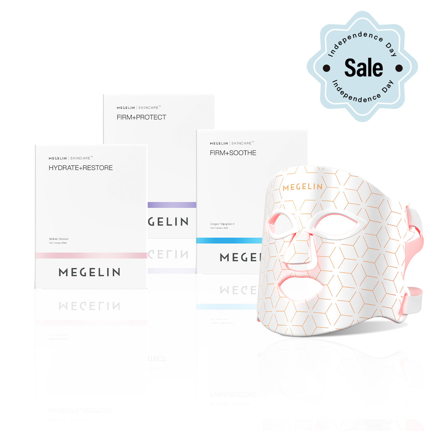 Megelin LED Red Light Therapy Mask