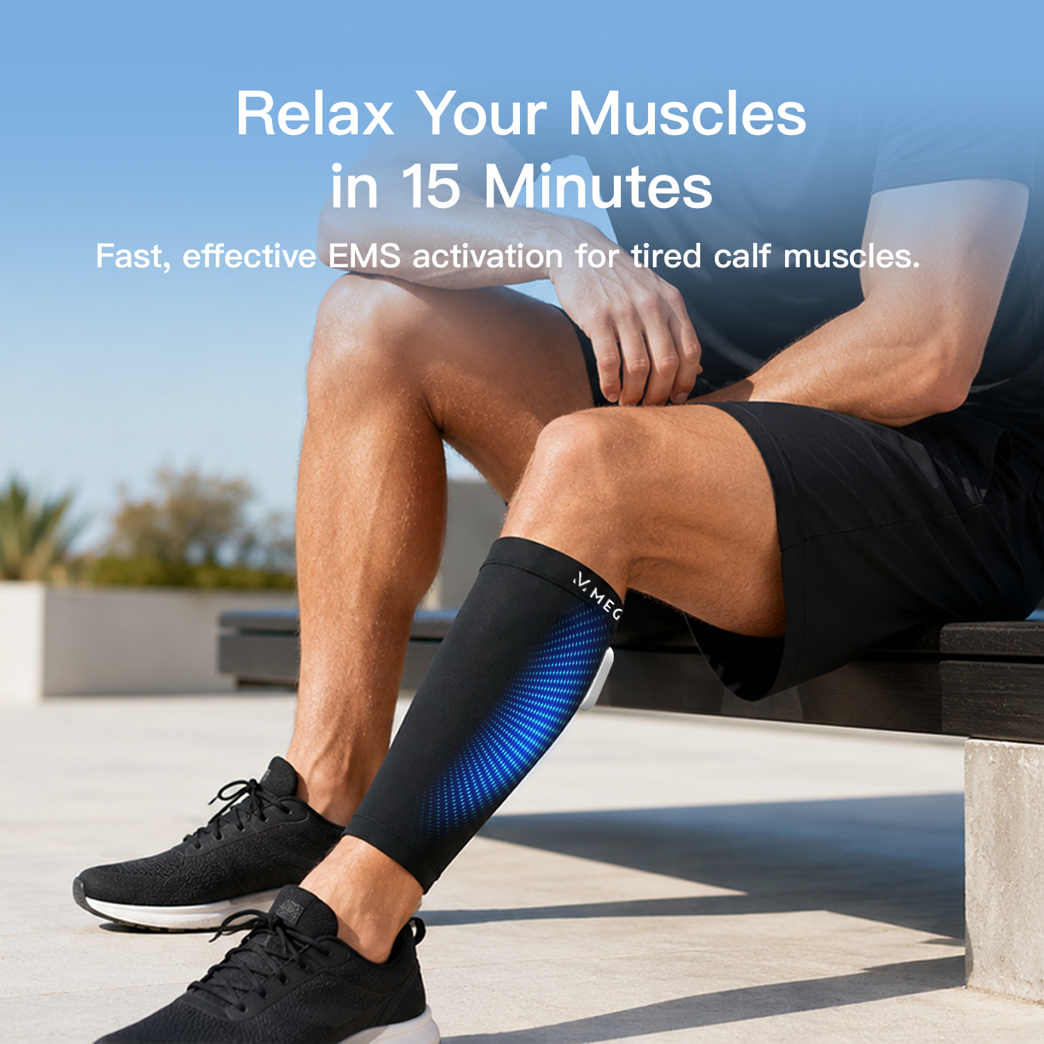 Megelin EMS Soothing Sleeves for Calf