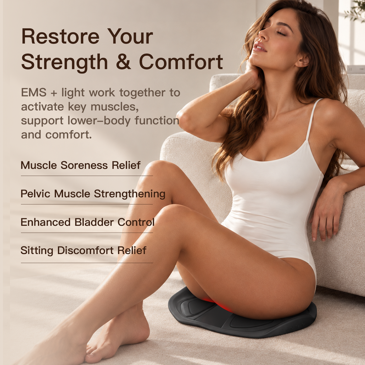 Megelin GluteLift EMS Toning Pad