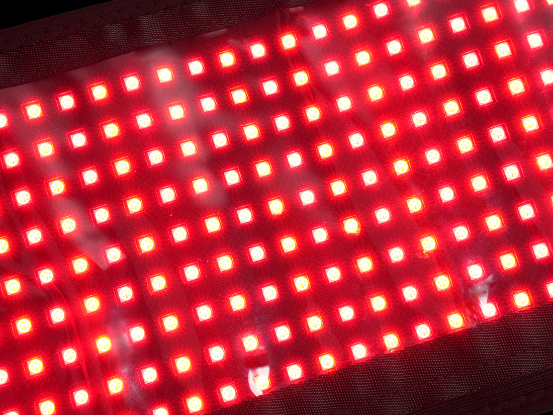 100mW/cm² red light therapy belt ensures sufficient energy density to reach deep tissue