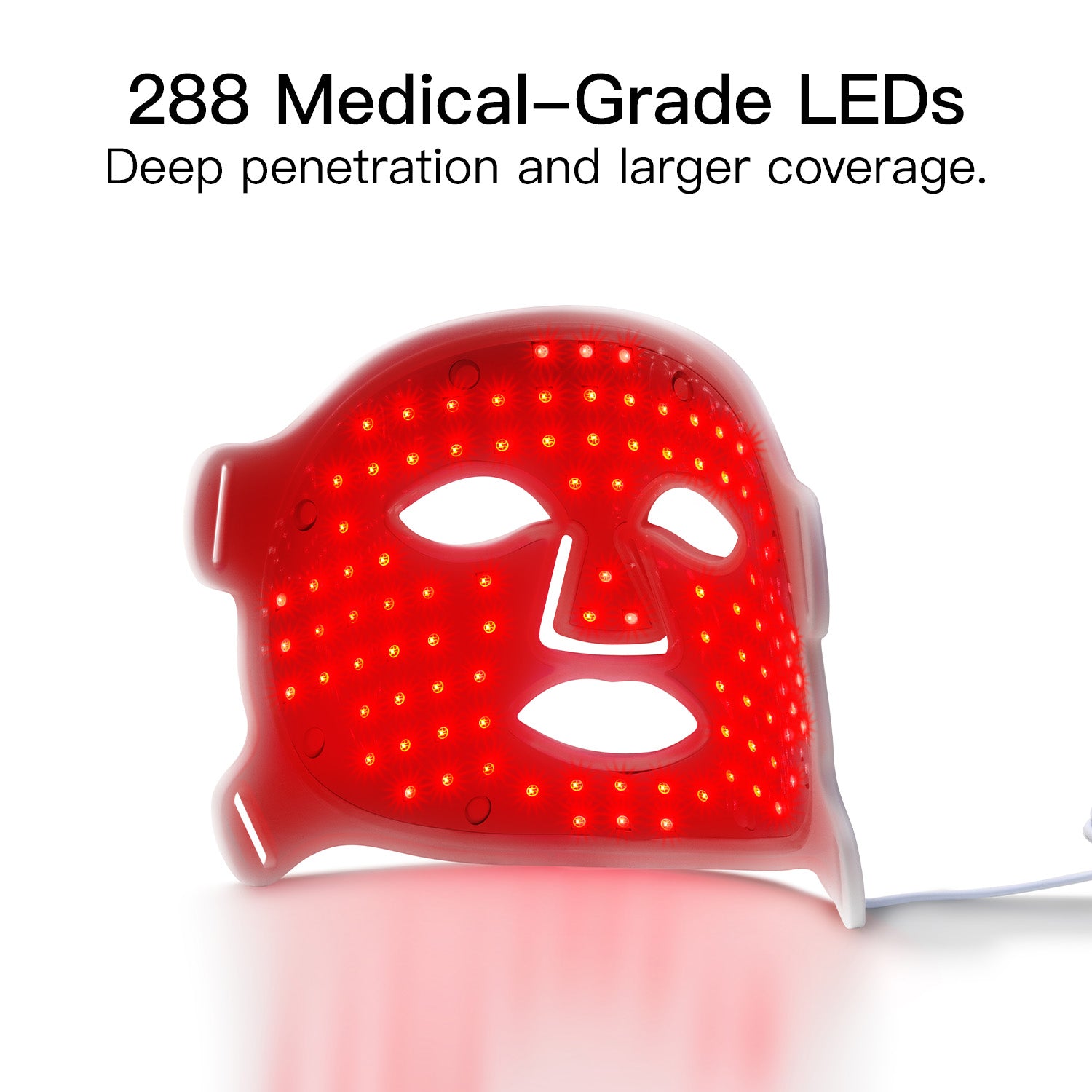 LED RED Light Therapy Mask - Megelin