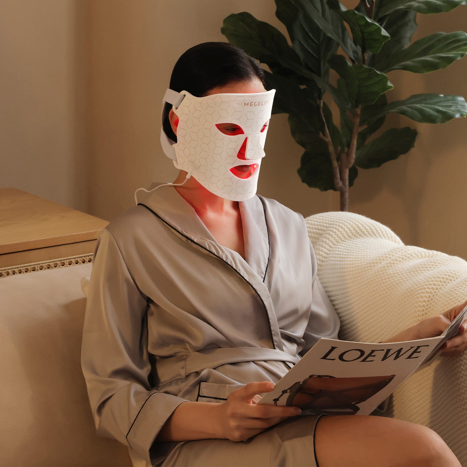 LED RED Light Therapy Mask - Megelin