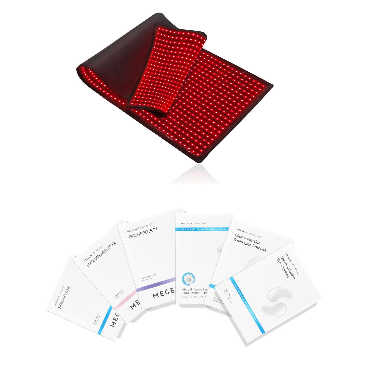 Megelin Red and Near-Infrared Light Therapy Mat for Whole Body