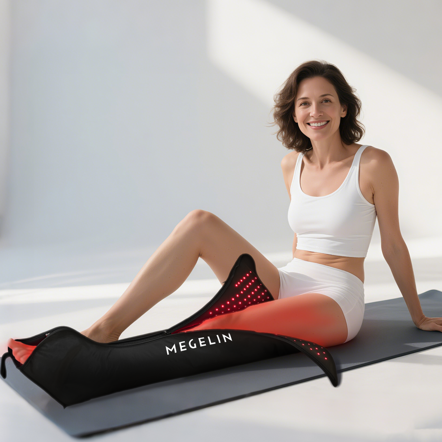 It delivers targeted, zone-specific care with focused laser treatment on the knee and ankle joints - key areas prone to inflammation and pain - while LED lights support circulation and skin rejuvenation throughout the entire leg .