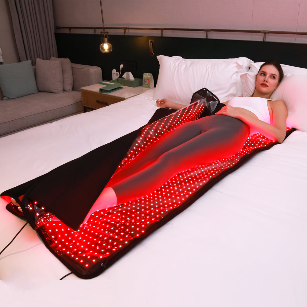 Megelin Red and Near-Infrared Light Therapy Mat for Whole Body - Megelin