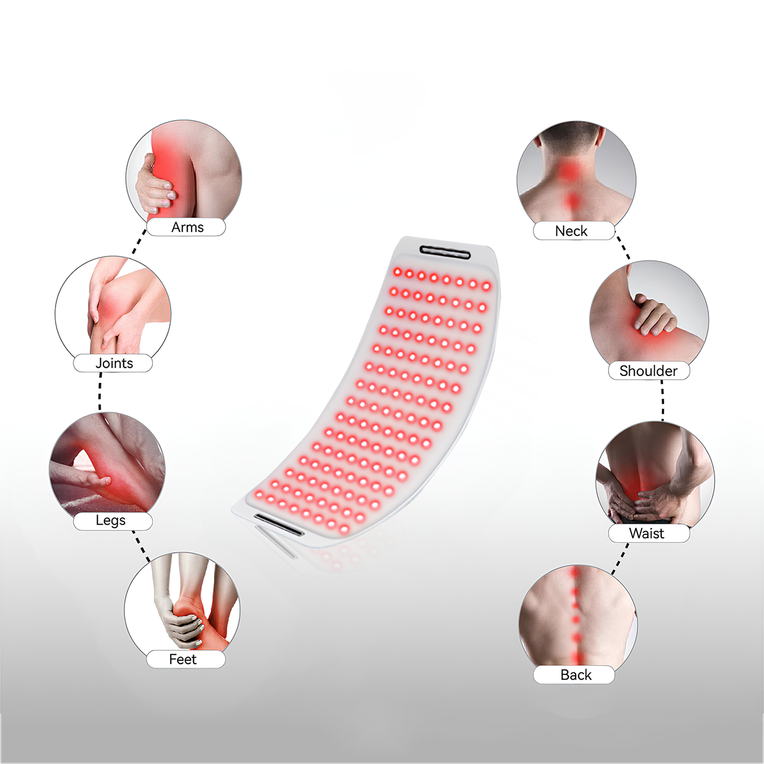 Multi-functional LED Light Therapy Belt - Megelin
