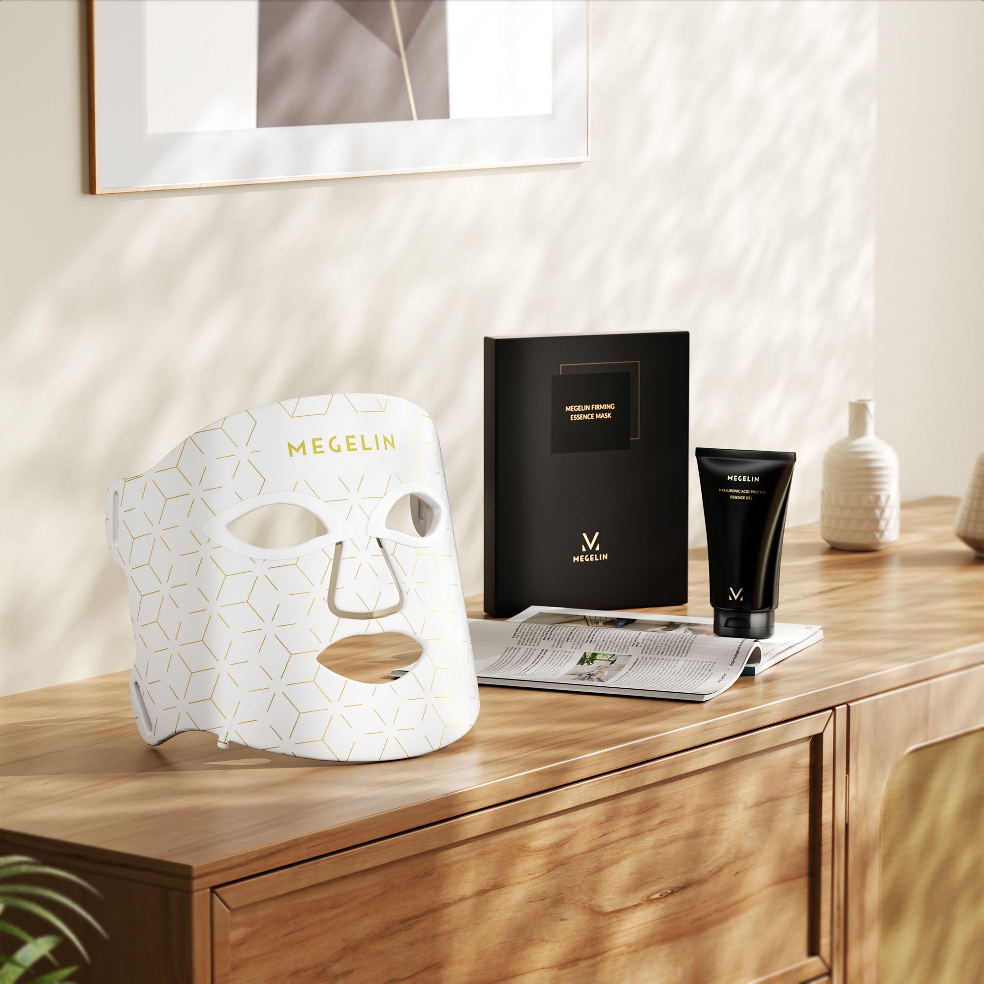 Megelin LED Light Therapy Face Mask