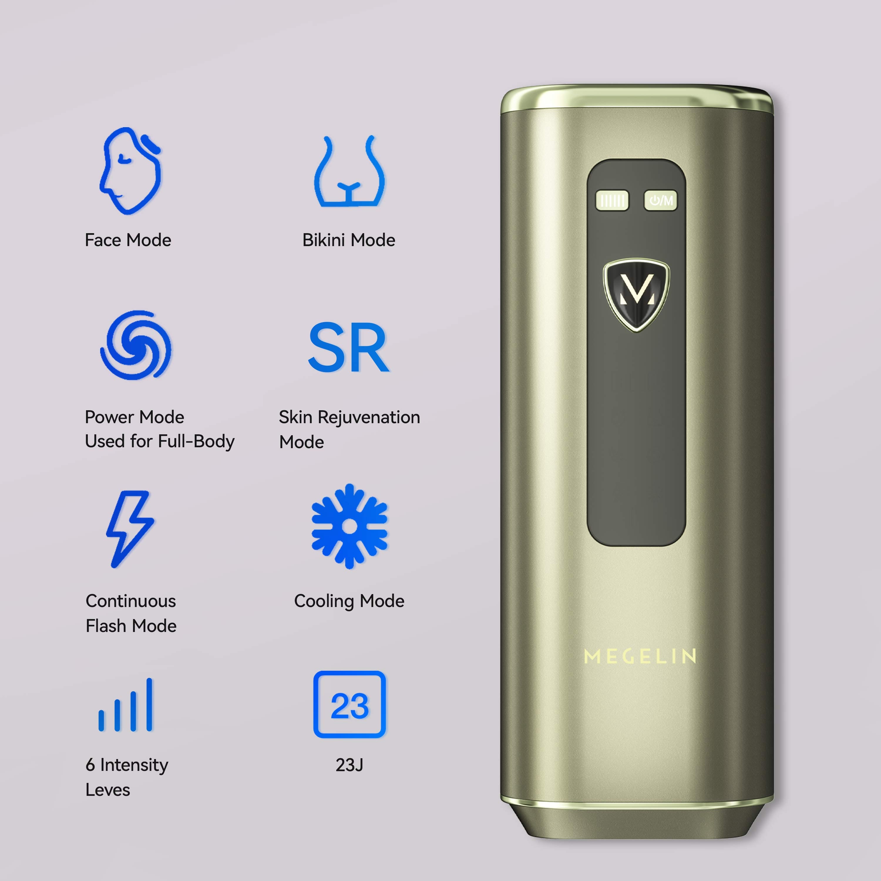 Free Megelin M1 IPL Hair Removal - Megelin