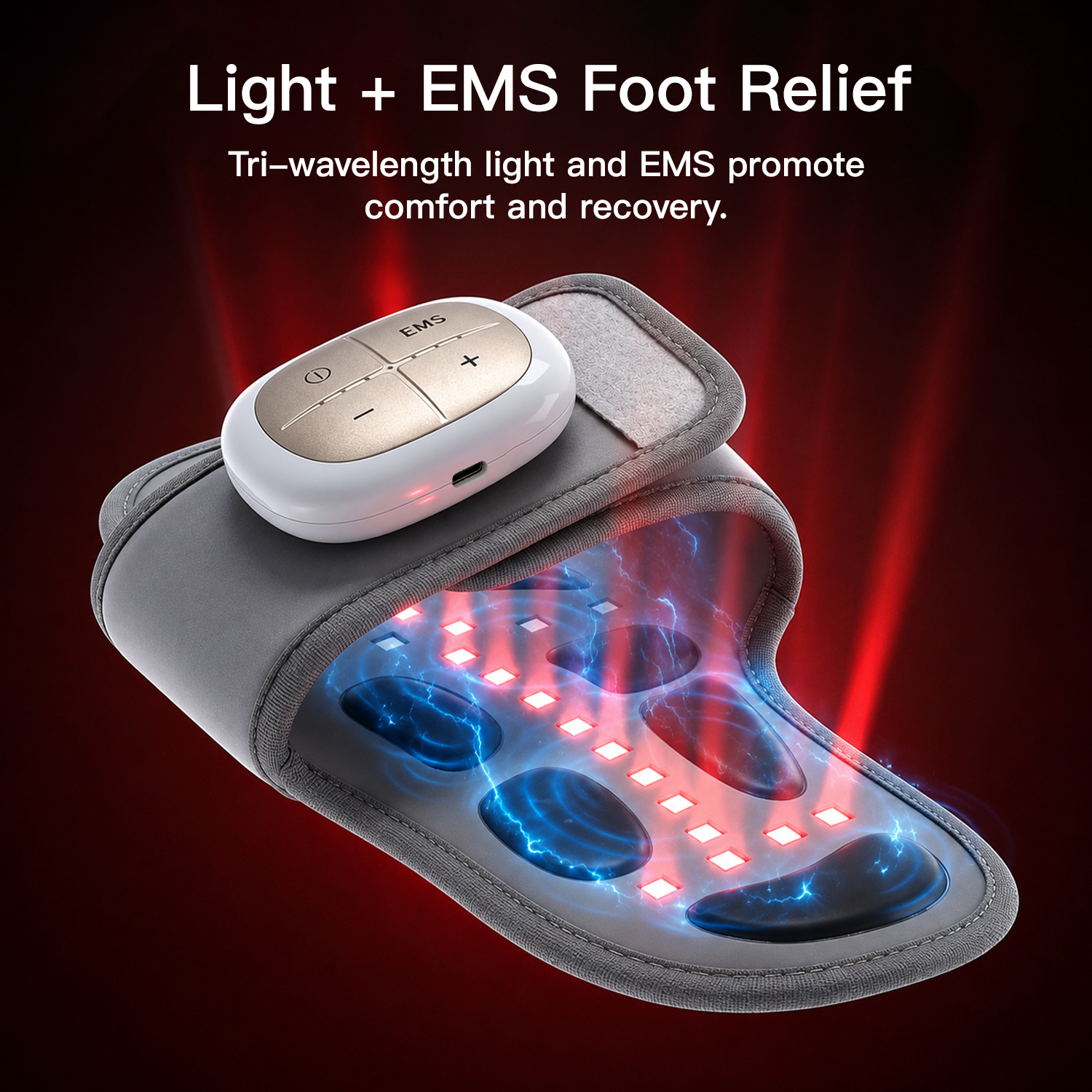 Megelin LuxPulse EMS Soothing Shoes