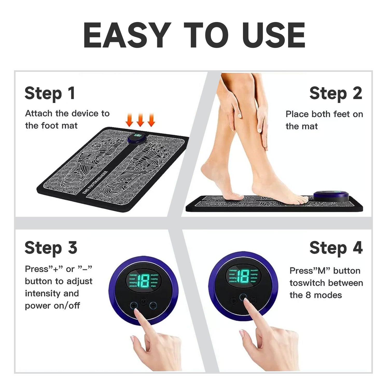 EMS Foot Massage Pad
