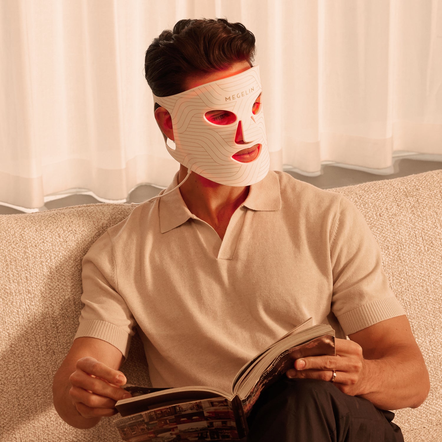 LASER&LED LIGHT Therapy Mask - Megelin