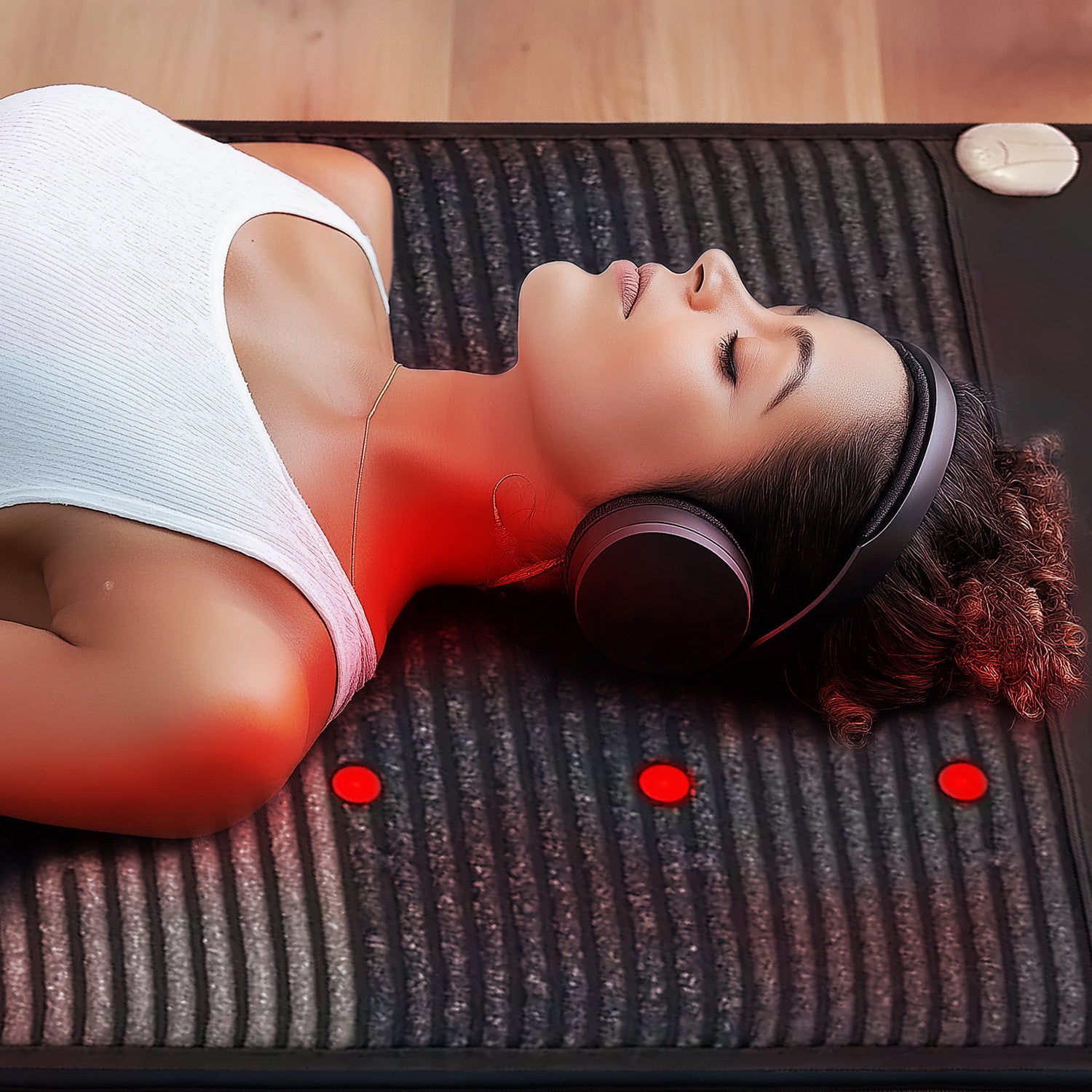 Megelin Red Light PEMF Infrared Heating Therapy Mat Medium - Megelin
