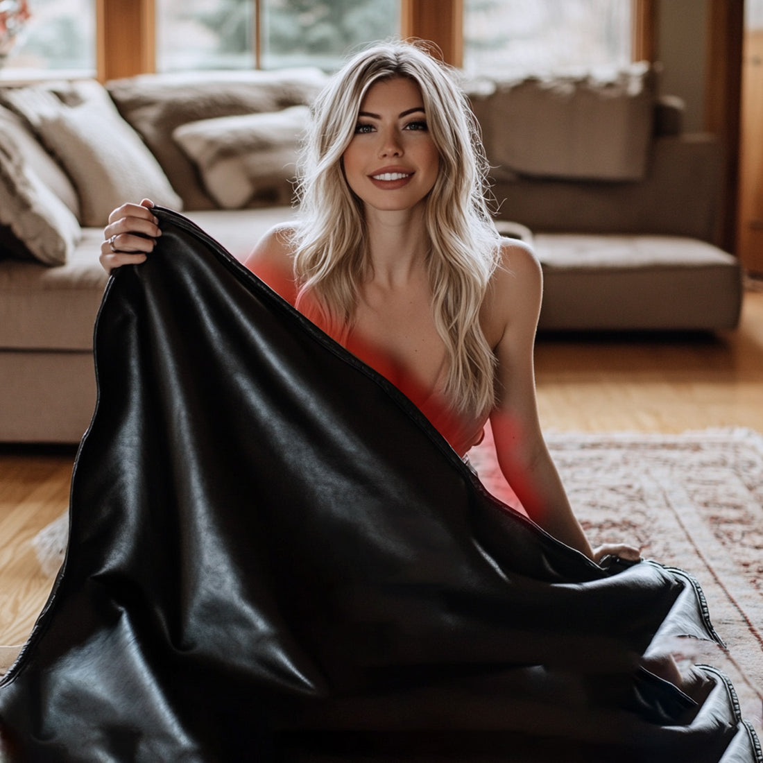 Megelin 3-in-1 Sauna Blanket with Red Light - Megelin