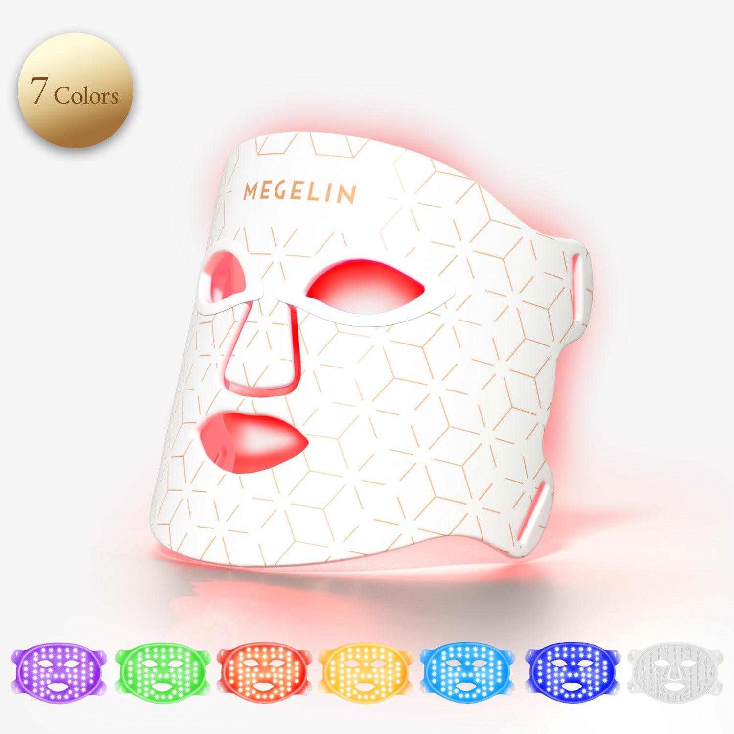 Megelin LED Light Therapy Face Mask