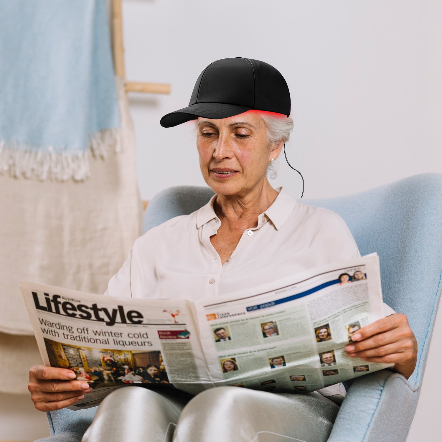 LED LIGHT Therapy Cap - Megelin