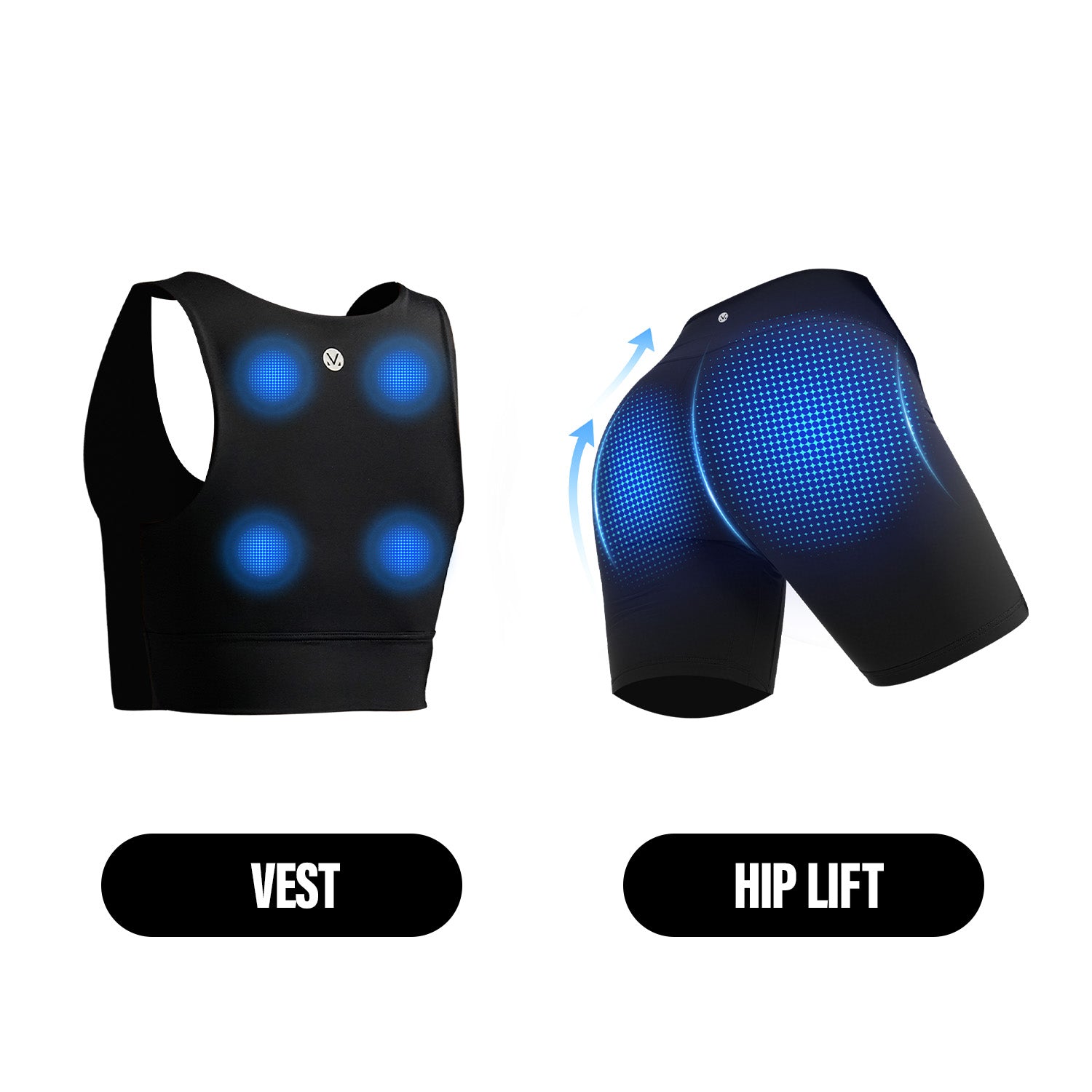 Megelin EMS Toning Shorts