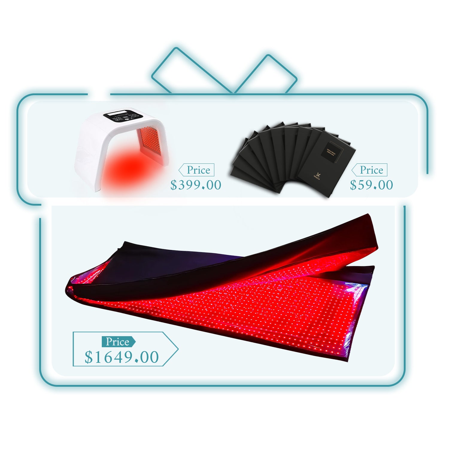 Megelin Red Infrared Light Therapy Mat for Whole Body