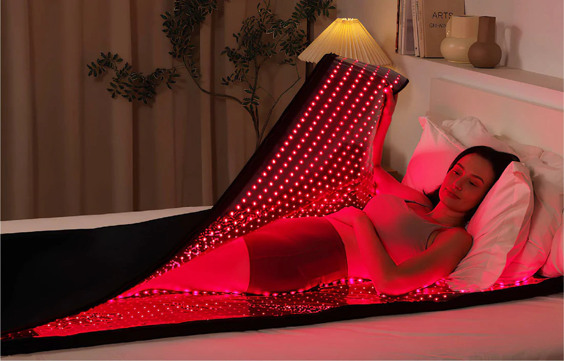 It is easy and convenient to use the red light therapy bag