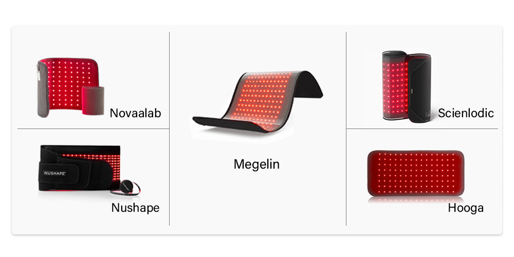 2025 Top Red Light Belt: Novaalab, Nushape, Scienlodic, Hooga, Megelin