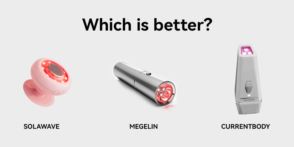 2024 Best Mini LED Device: Solawave vs CurrentBody vs Megelin