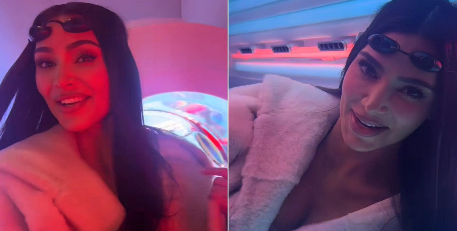 Kim Kardashian's Favorite Red Light Therapy Device-LED Mask and Red Light Bed