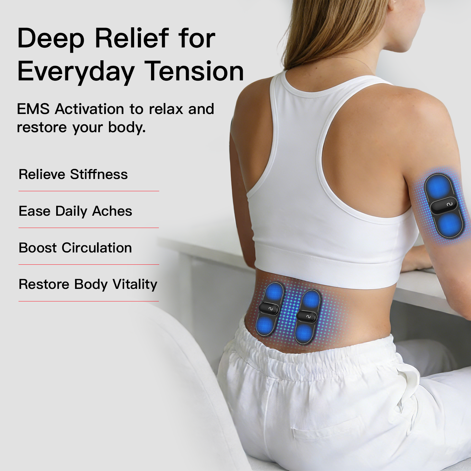 Megelin EMS Wireless Muscle Stimulator