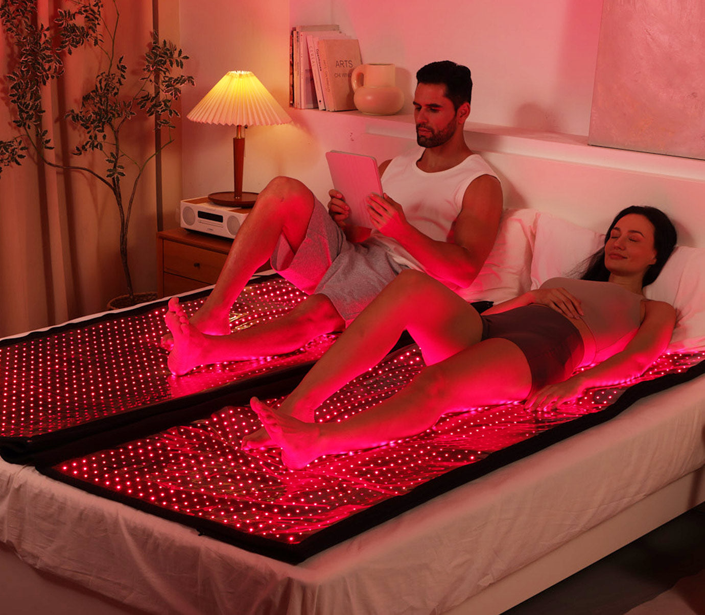 Megelin Red and Infrared Light Therapy Mat