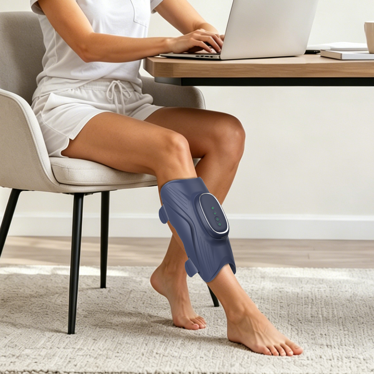 Megelin Heated Air Compression Calf Massager