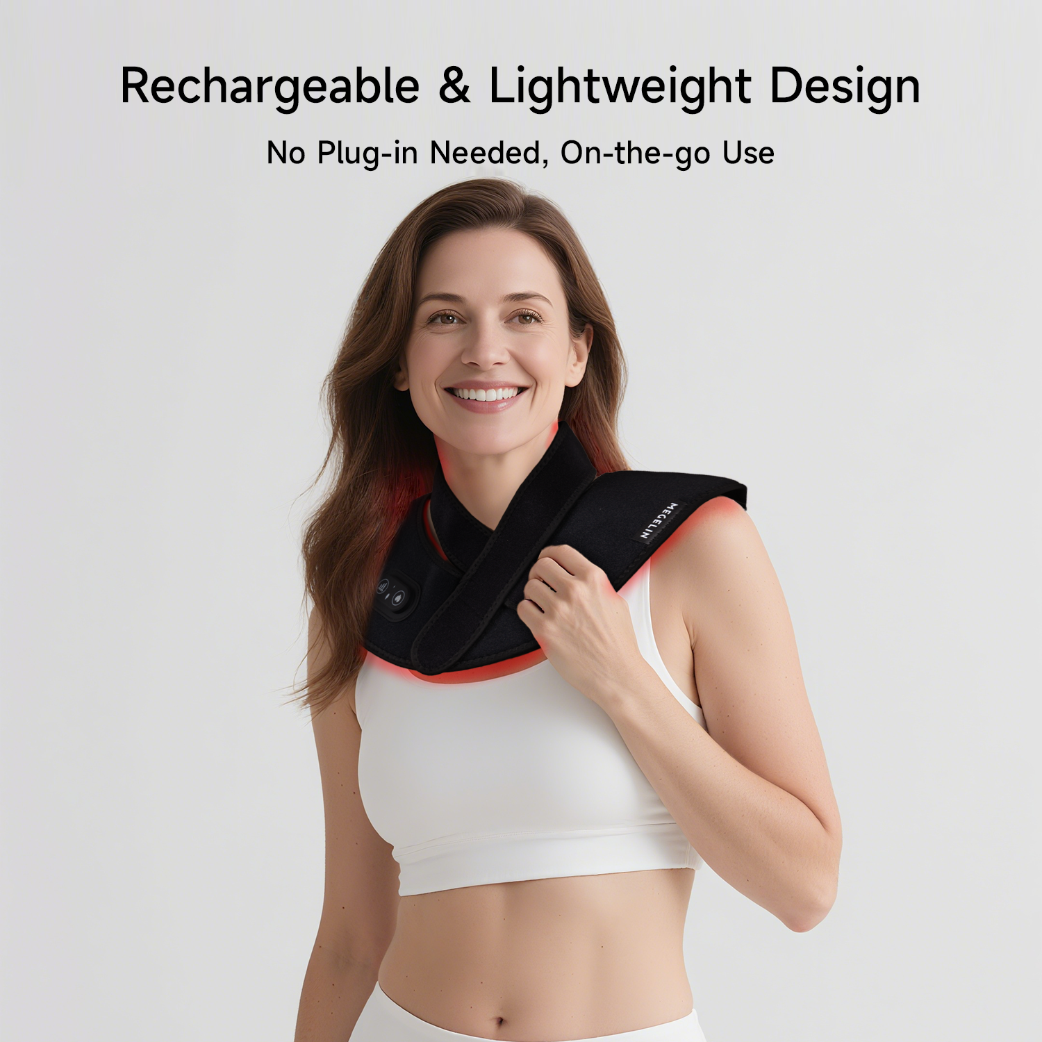 This innovative wearable combines 660nm + 1064nm VCSEL laser with multi-wavelength LED therapy to target pain, stiffnes, and inflammation.