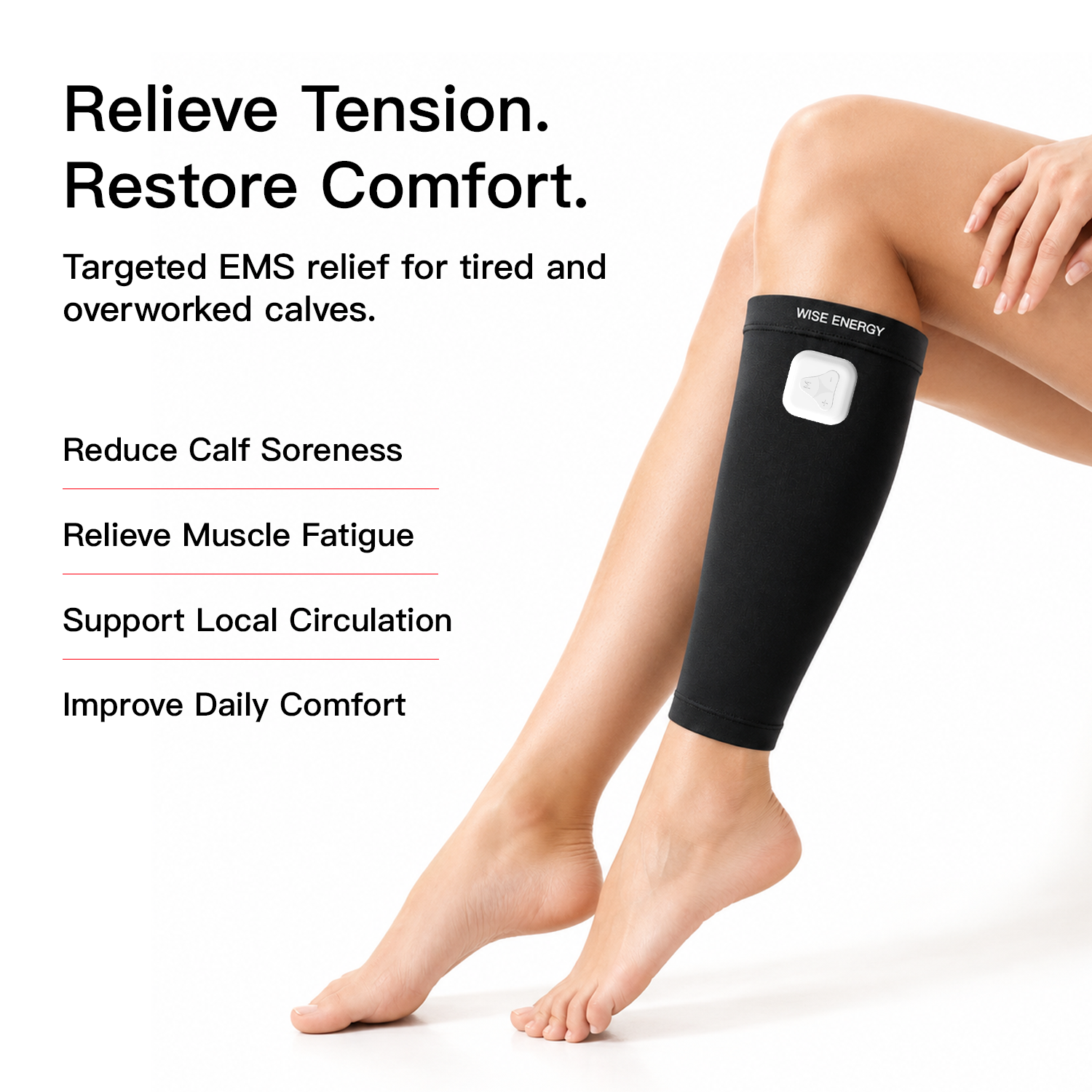 Megelin EMS Soothing Sleeves for Calf