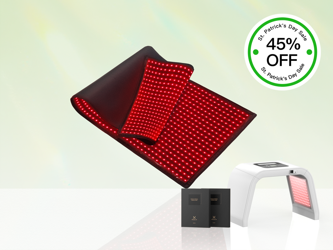 Megelin Red and NIR Light Therapy Mat 