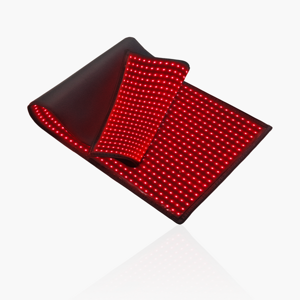 Red Light Therapy Mat - Lying down, relax and feel the healing power from the mat.
