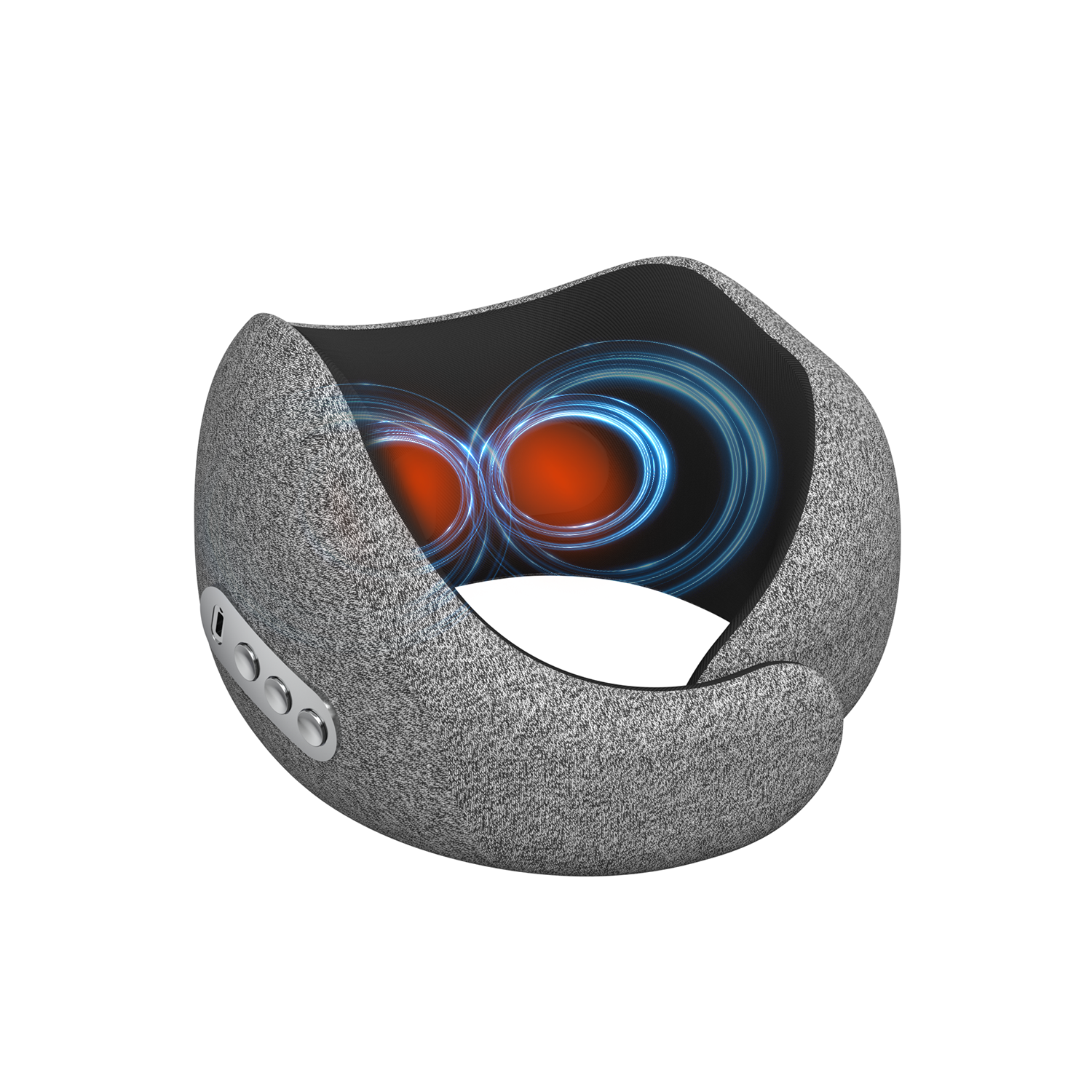 EMS Heated Neck Massage Pillow