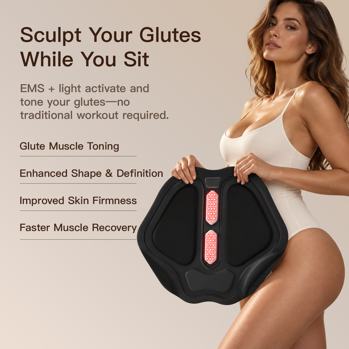 Megelin GluteLift EMS Toning Device