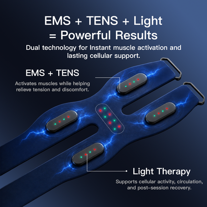 Megelin LuxPulse EMS Thigh Toning Belt