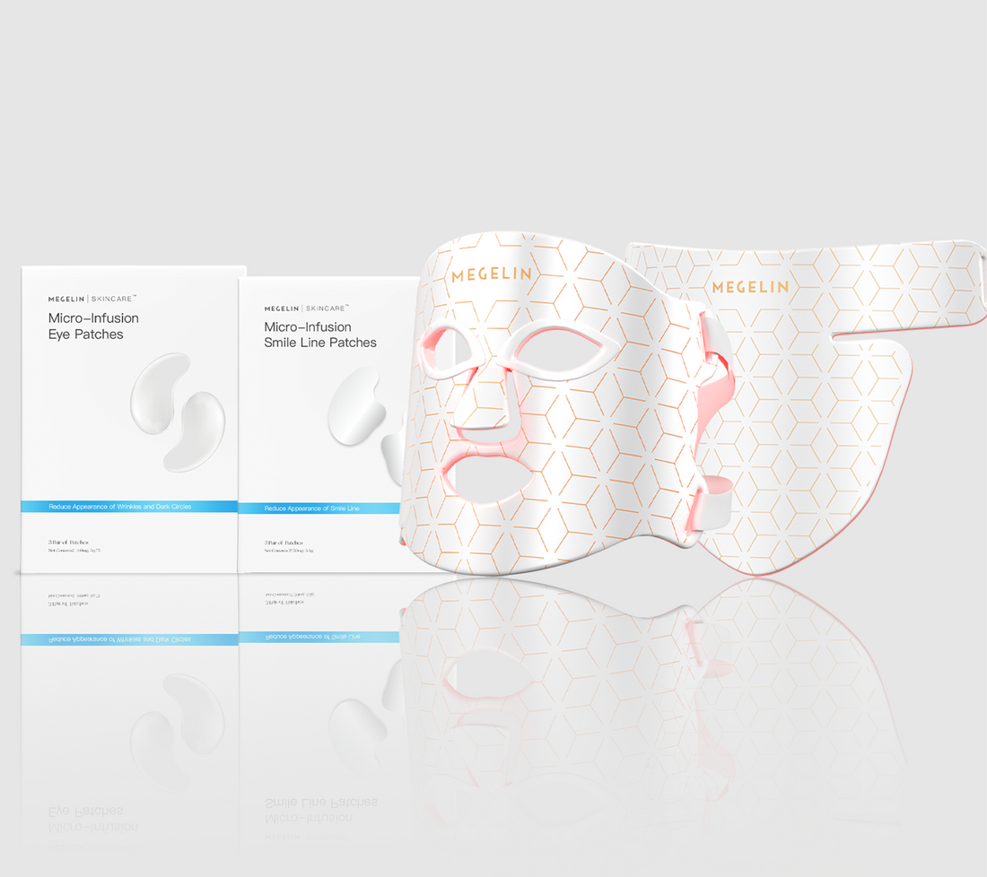 Megelin LED Red Light Therapy  Mask 