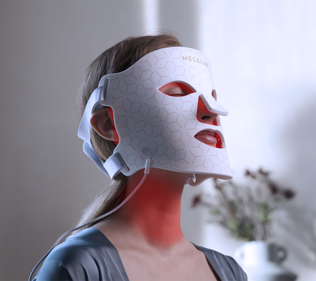 Megelin LED Red Light Therapy  Mask 