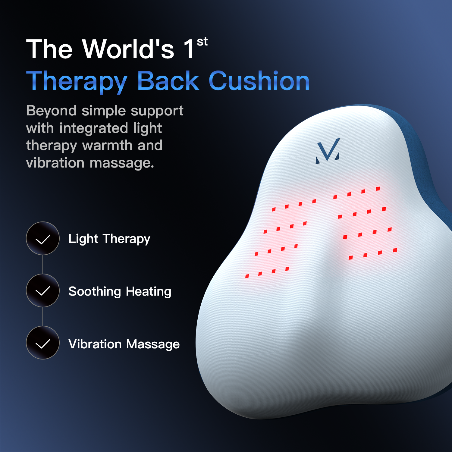 Megelin TheraLiving Back Cushion