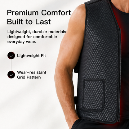 Megelin Red and Near Infrared Light Therapy Vest