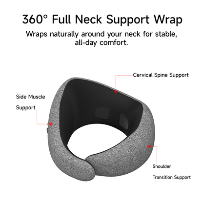 Megelin EMS Heated Neck Massage Pillow