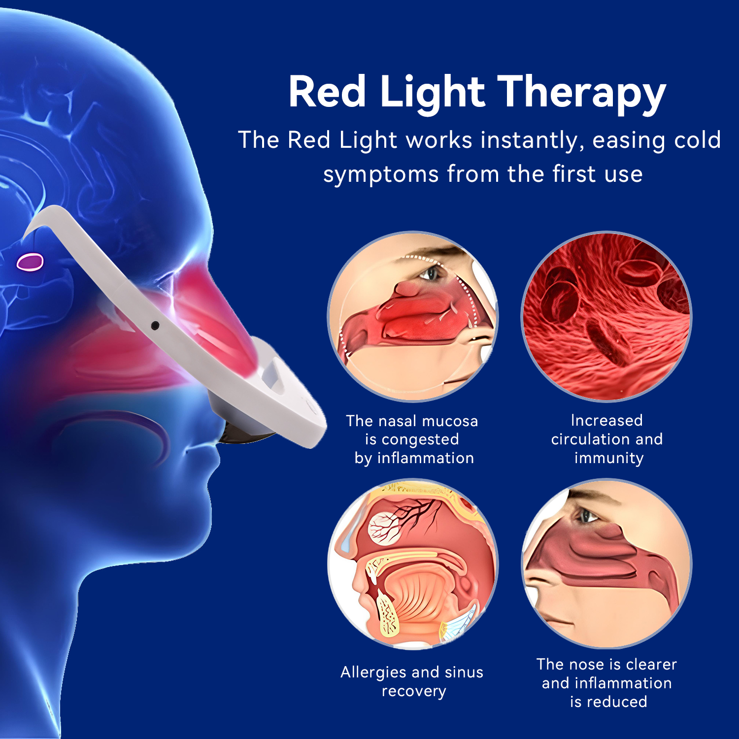 Megelin LED Nasal Cavity Therapy Device