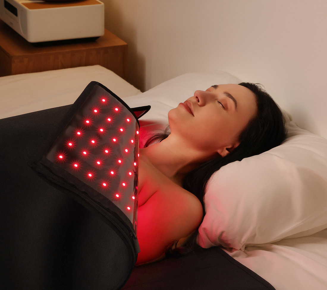 Megelin Red and NIR Light Therapy Bag 