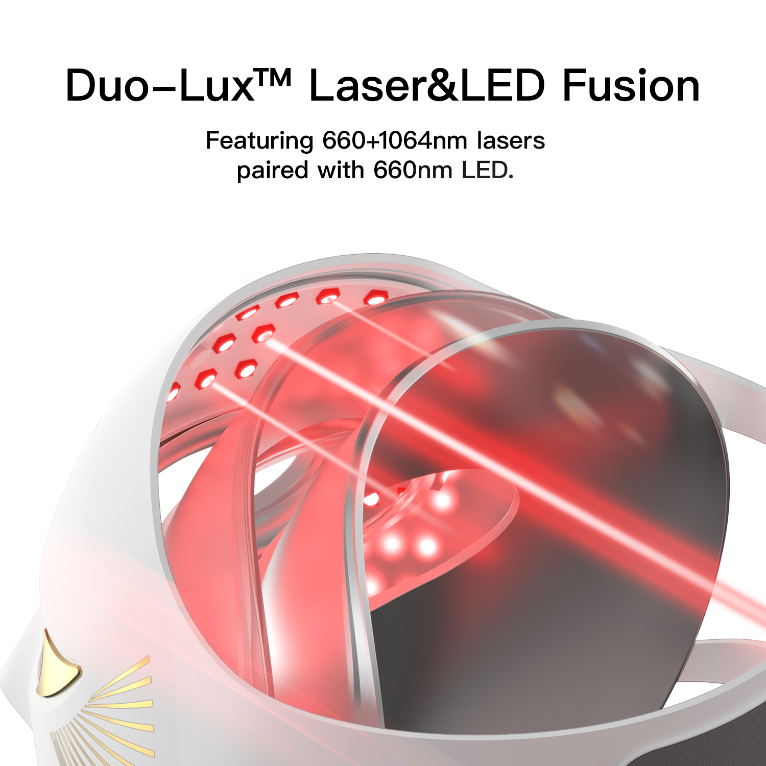 Megelin Duo-Lux LASER&amp;LED Light Therapy Mask