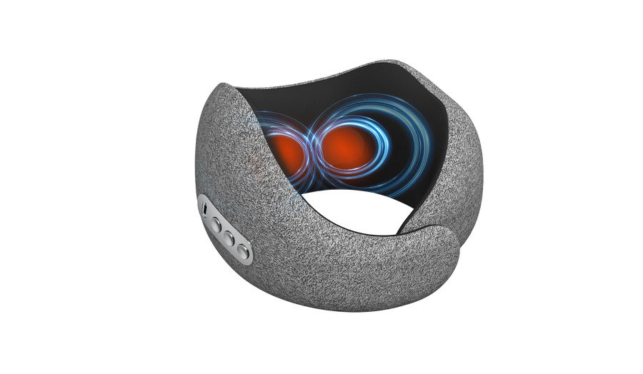EMS Heated Neck Massage Pillow
